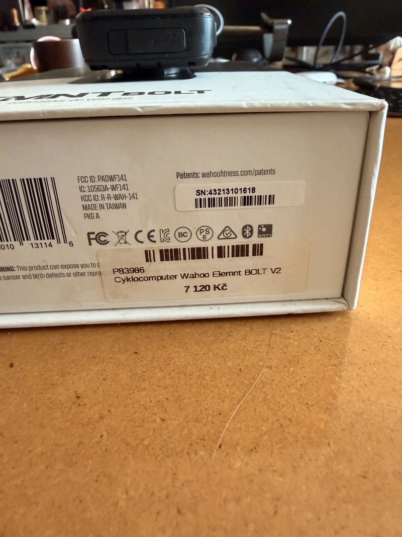 Wahoo ELEMNT BOLT V2 – cyklopočítač GPS