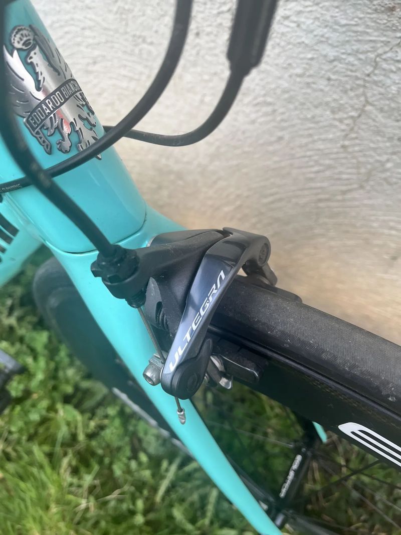 Bianchi Aria velikost 55 + karbonová kola + Garmin Edge