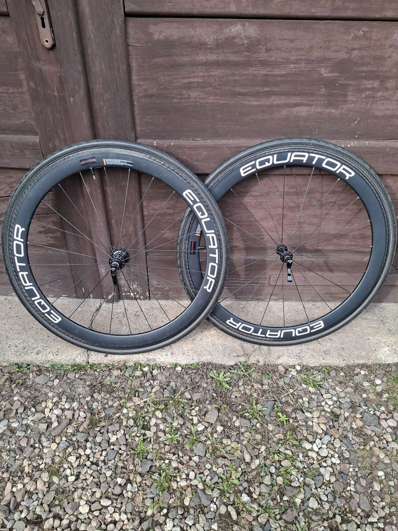 Karbonová galusková kola Equator 50mm