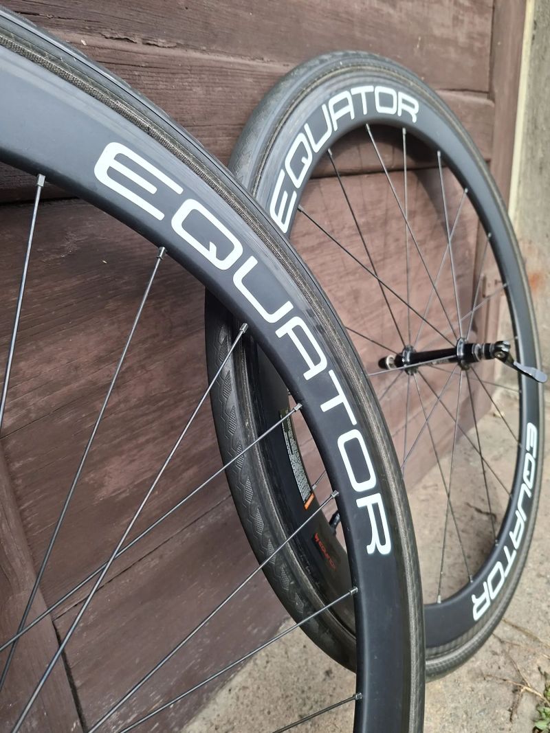 Karbonová galusková kola Equator 50mm