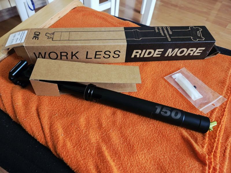 Nová OneUp Components V3 150mm / 31,6mm 433g