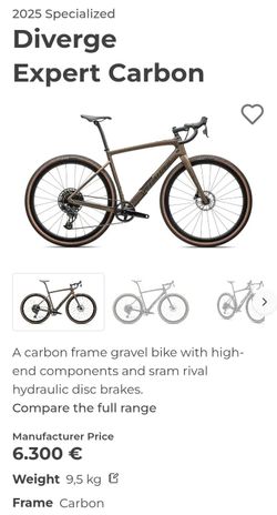 Gravel kolo Specialized Diverge Expert Carbon - 2025 SRAM Rival eTap AXS/GX EAGLE AXS, velikost 54
