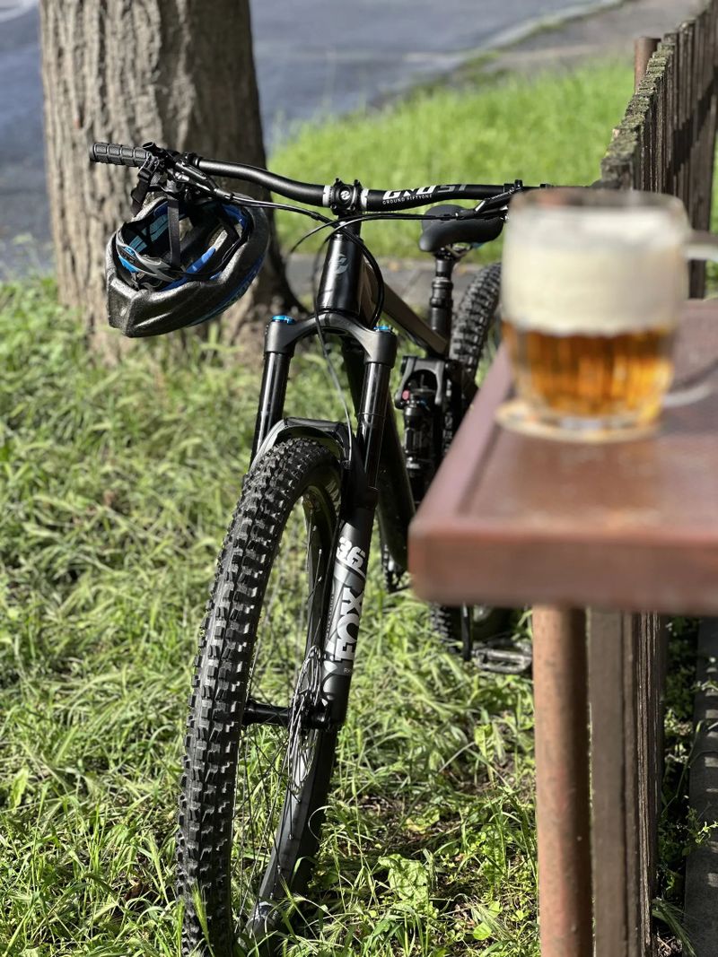 GHOST Riot AM AL 160/150 Essential Black/Grey