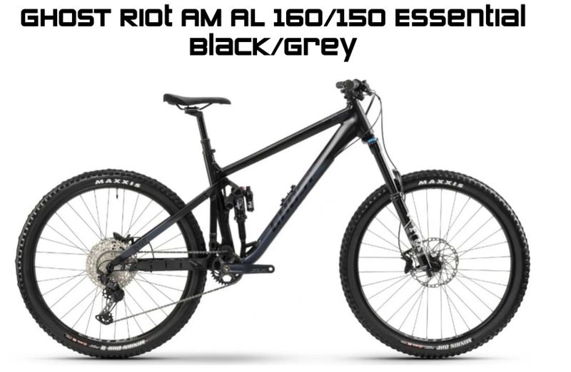 GHOST Riot AM AL 160/150 Essential Black/Grey