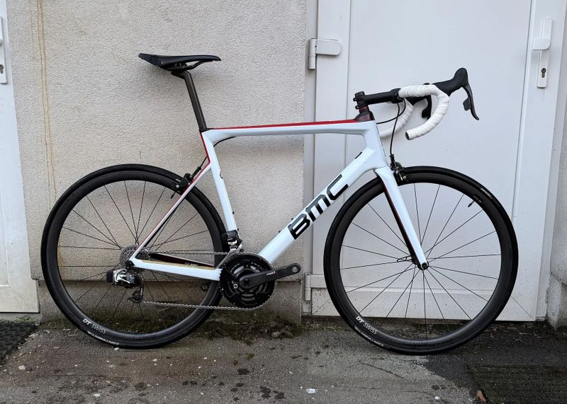 BMC Teammachine SLR01 ONE, Sram RED, wattmetr, vel. 58