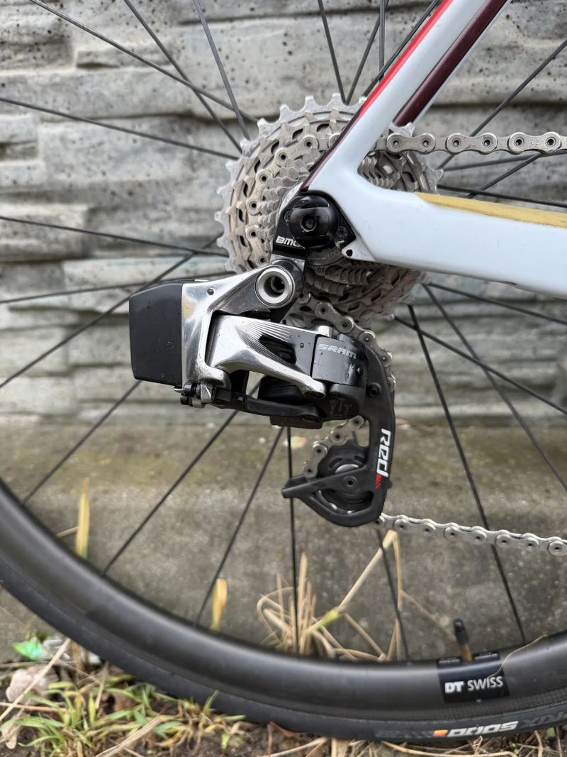 BMC Teammachine SLR01 ONE, Sram RED, wattmetr, vel. 58