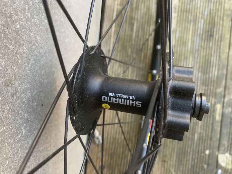 Zapletené kola 26”, ráfky Mavic 317 Discs