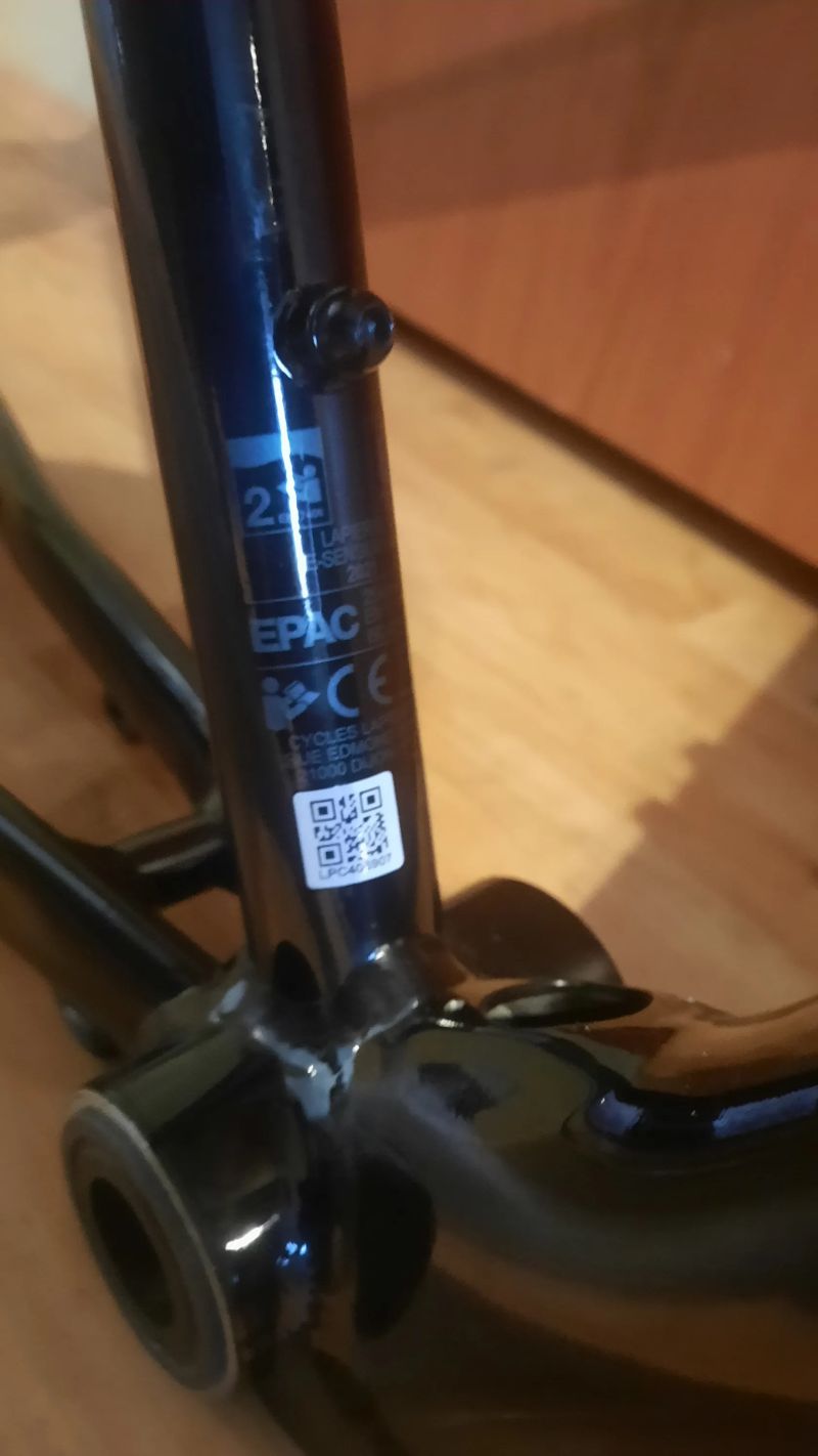 Prodám nový rám Lapierre E- Sensium 5.2