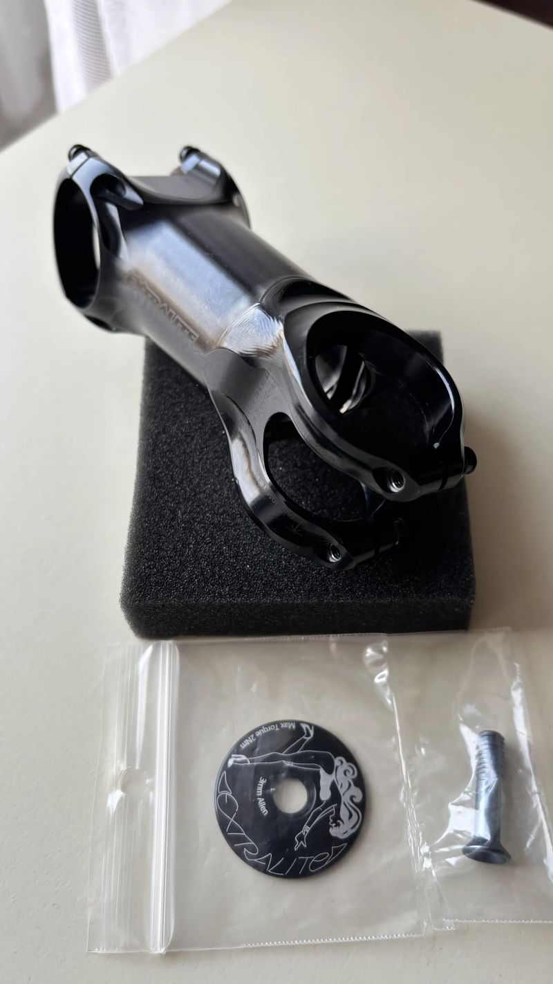 EXTRALITE HyperStem Black on Black MTB/Road 31,8 90mm