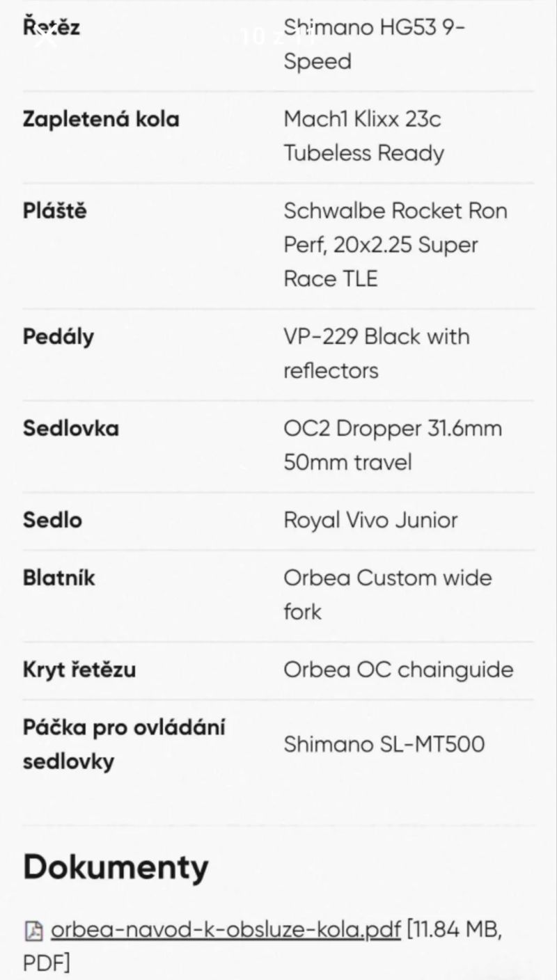 Orbea Laufey 20" H10