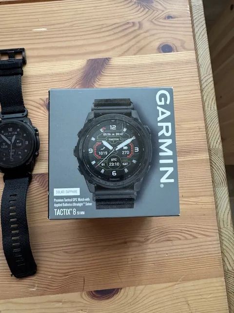 Garmin Tactix 8 Sapphire SOLAR 51mm
