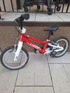 Dětské kolo 14" Woom 2 GO - red