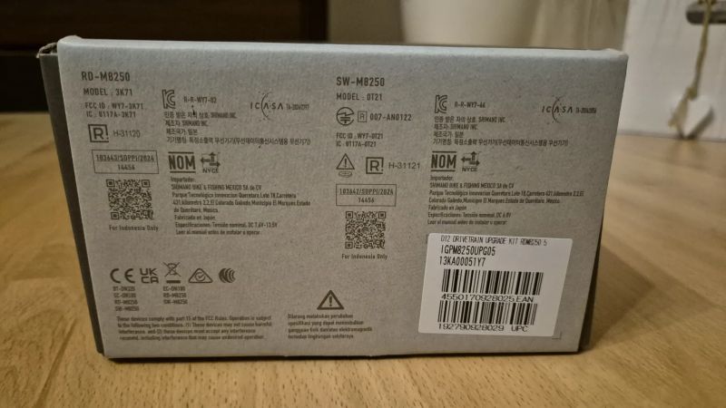 Shimano XT M-8250 Di2 1x12