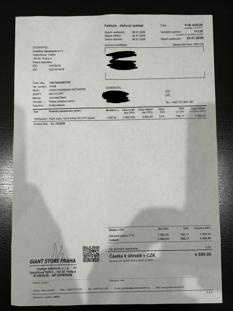 Fizik Terra Artica X5 GTX