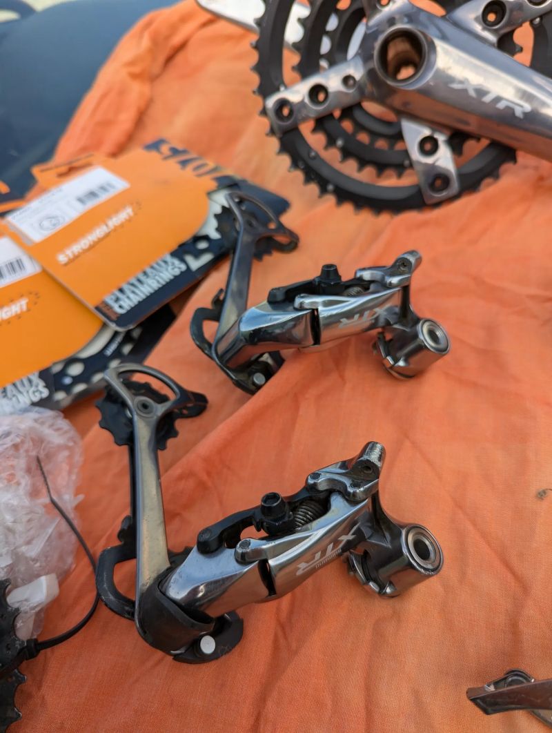 sada Shimano XTR M965 dualy 3x9 hydraulická