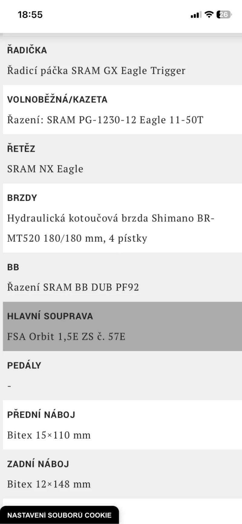 Rock Machine Blizzard TRL 70-29