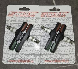 2x balení MTB-960V brzdové špalky Sting