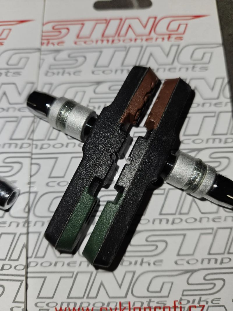 2x balení MTB-960V brzdové špalky Sting