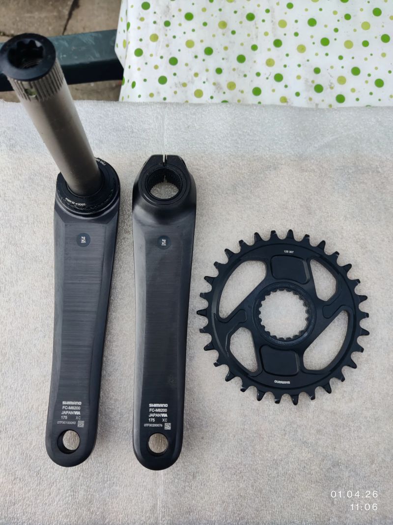 MTB kliky Shimano XT FC-M8200 Boost