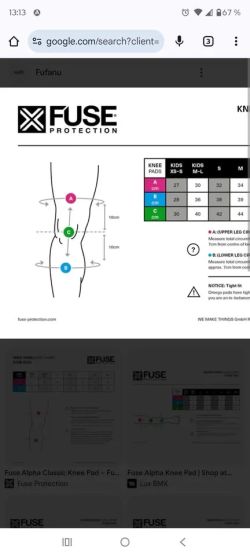  Fuse Alpha Knee Kids