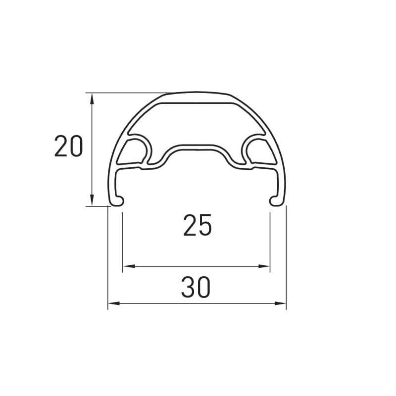 sada vypletu P+Z rychloupinak 29er cross gravel 622 700c