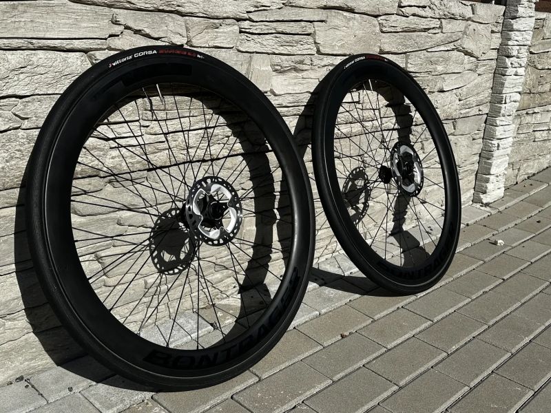 Bontrager Aeolus Elite 50 – top stav, připravené na jízdu