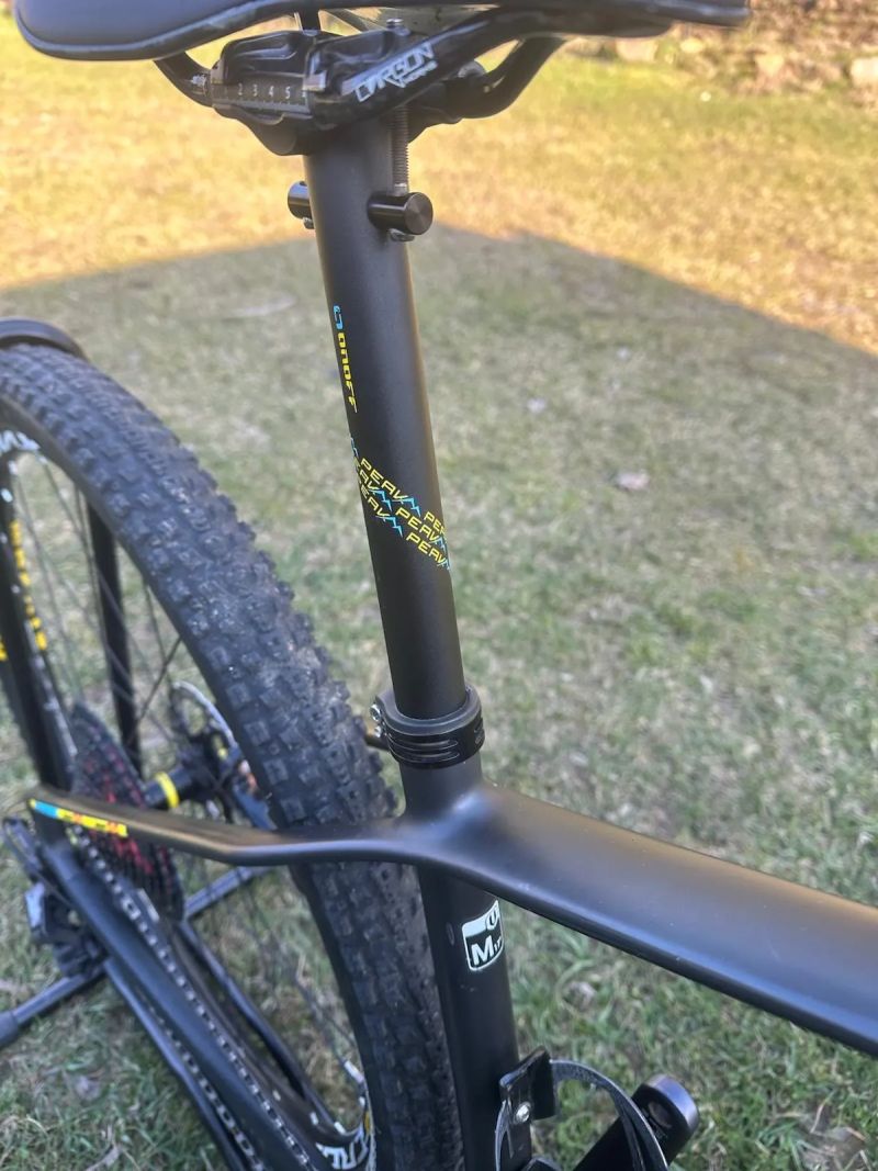 Mondraker PODIUM CARBON 29" XT 1x12, carbon/yellow/light blue