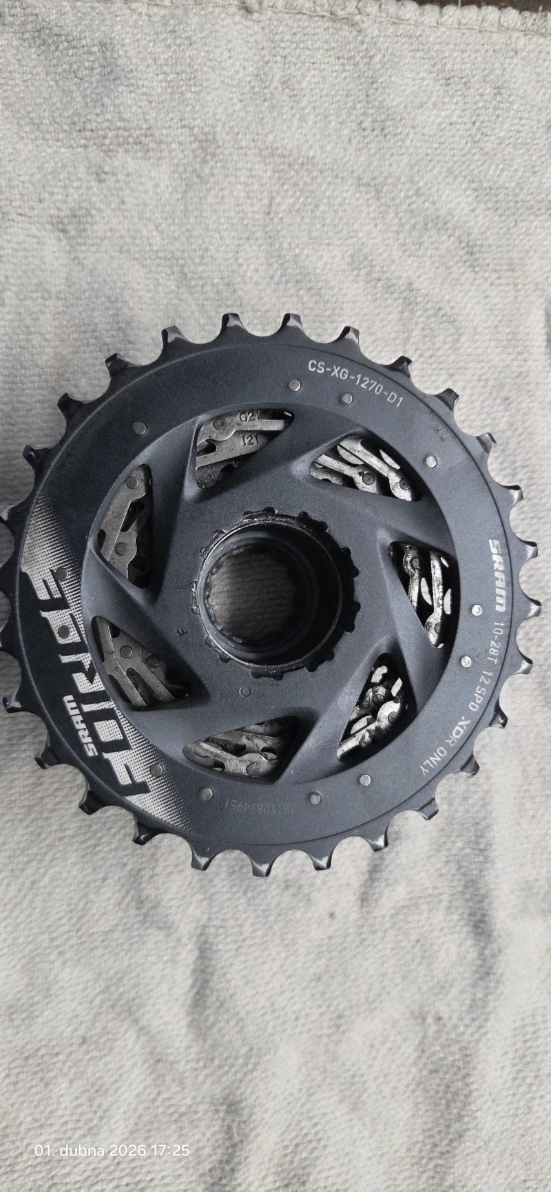Kazeta Sram Force CS-XG-1270 -D1 - 10-28z