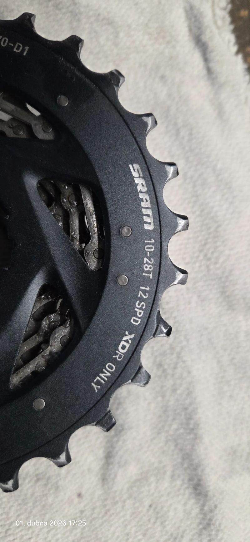 Kazeta Sram Force CS-XG-1270 -D1 - 10-28z