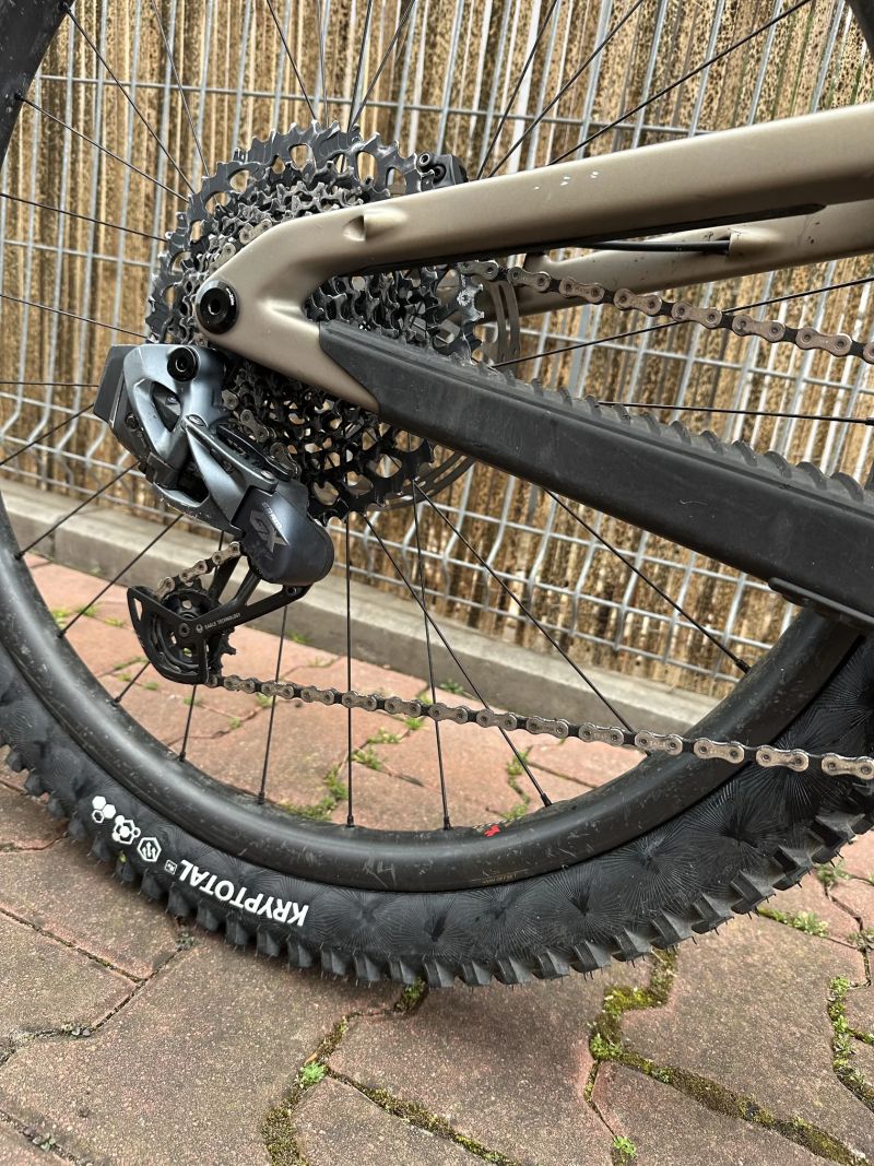 Santa Cruz Megatower, carbon reserve rafky, GX AXS