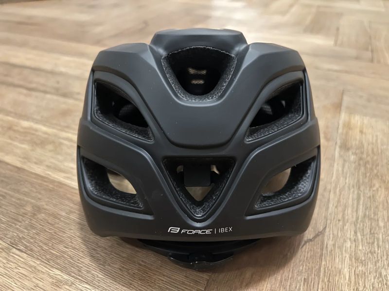 Přilba FORCE IBEX MTB, černá, matná, unisex