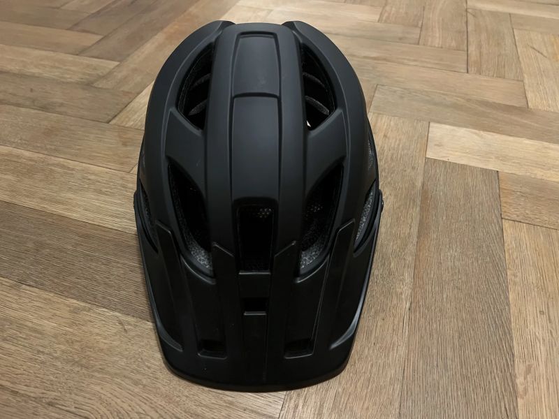 Přilba FORCE IBEX MTB, černá, matná, unisex