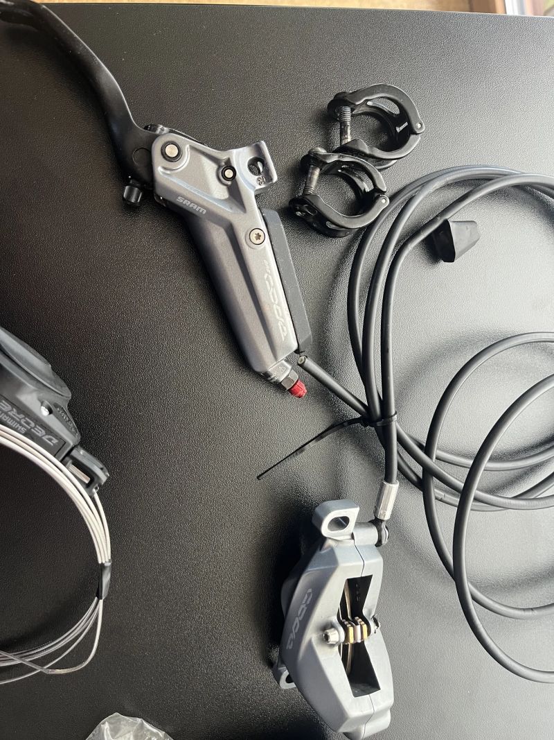 kotoučové brzdy SRAM code bronze (přední, zadní)