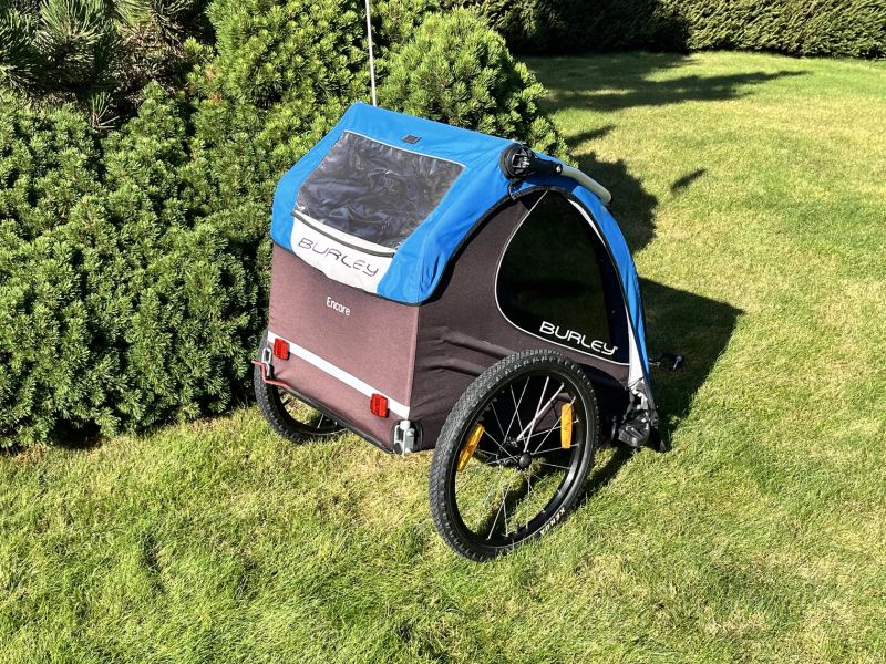 BURLEY ENCORE dětský vozík (poškozený zip)