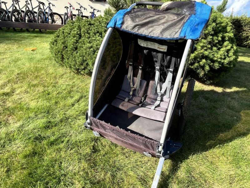 BURLEY ENCORE dětský vozík (poškozený zip)