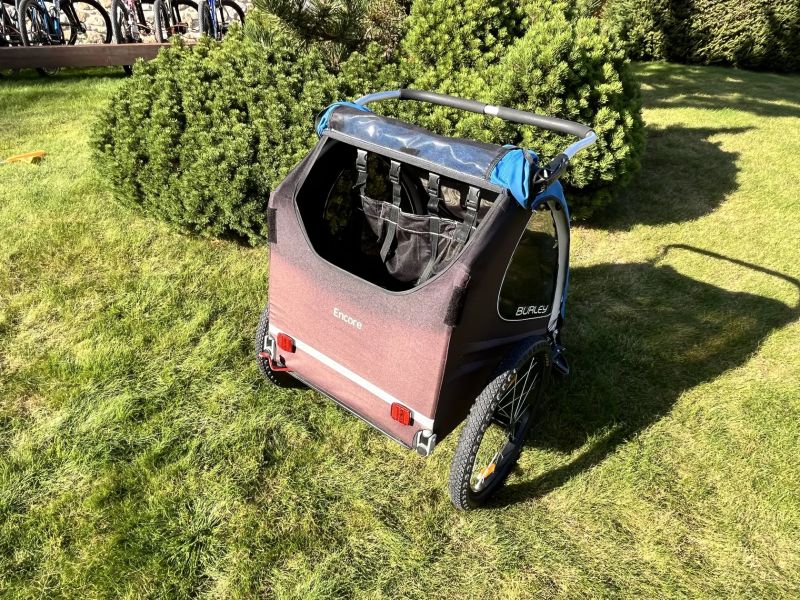 BURLEY ENCORE dětský vozík (poškozený zip)