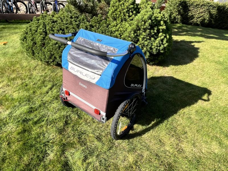 BURLEY ENCORE dětský vozík (poškozený zip)