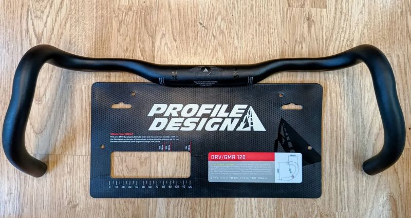 Gravel řídítka Profile Design DRV/GMR 120 (42 cm)