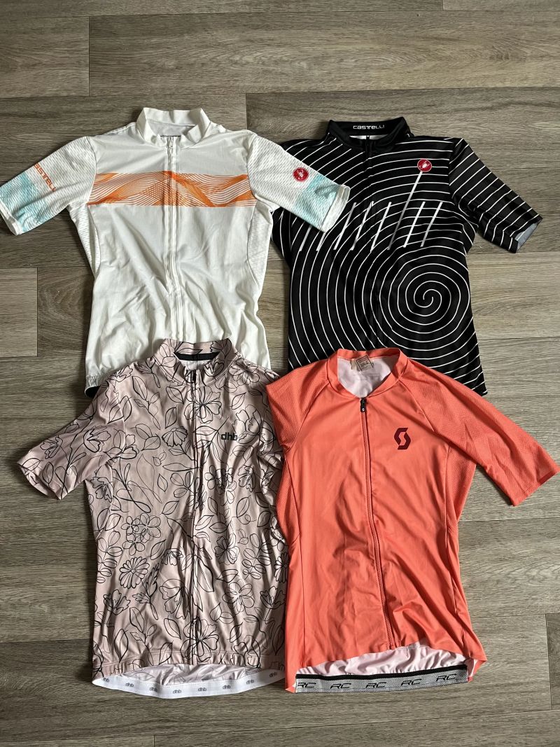 Dámské dresy Castelli, Scott, dhb vel. S cena za kus