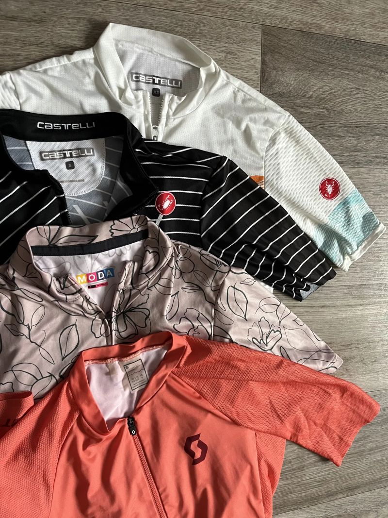 Dámské dresy Castelli, Scott, dhb vel. S cena za kus