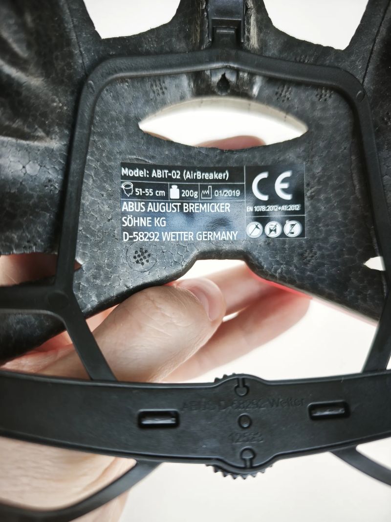 Abus AirBreaker fuchsia pink, 51-55