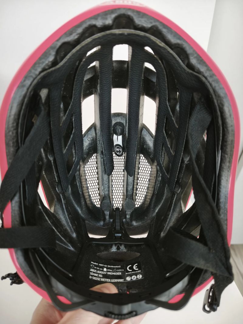 Abus AirBreaker fuchsia pink, 51-55