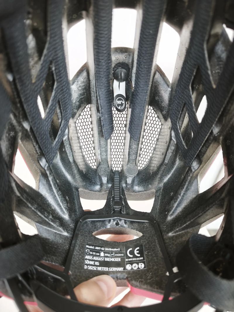 Abus AirBreaker fuchsia pink, 51-55