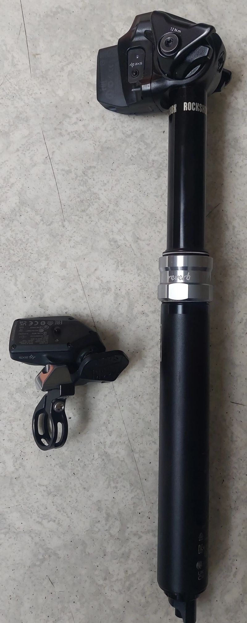 Rock Shox Reverb AXS, 31,6/340mm 100mm