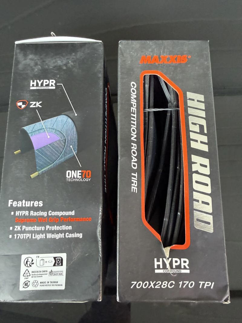 2x Maxxis High Road 700x28C HYPR 170 TPI