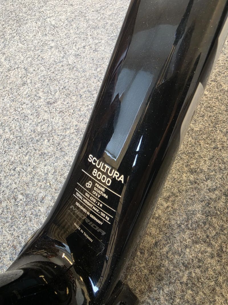 Rám Merida Scultura 8000 CF3 V