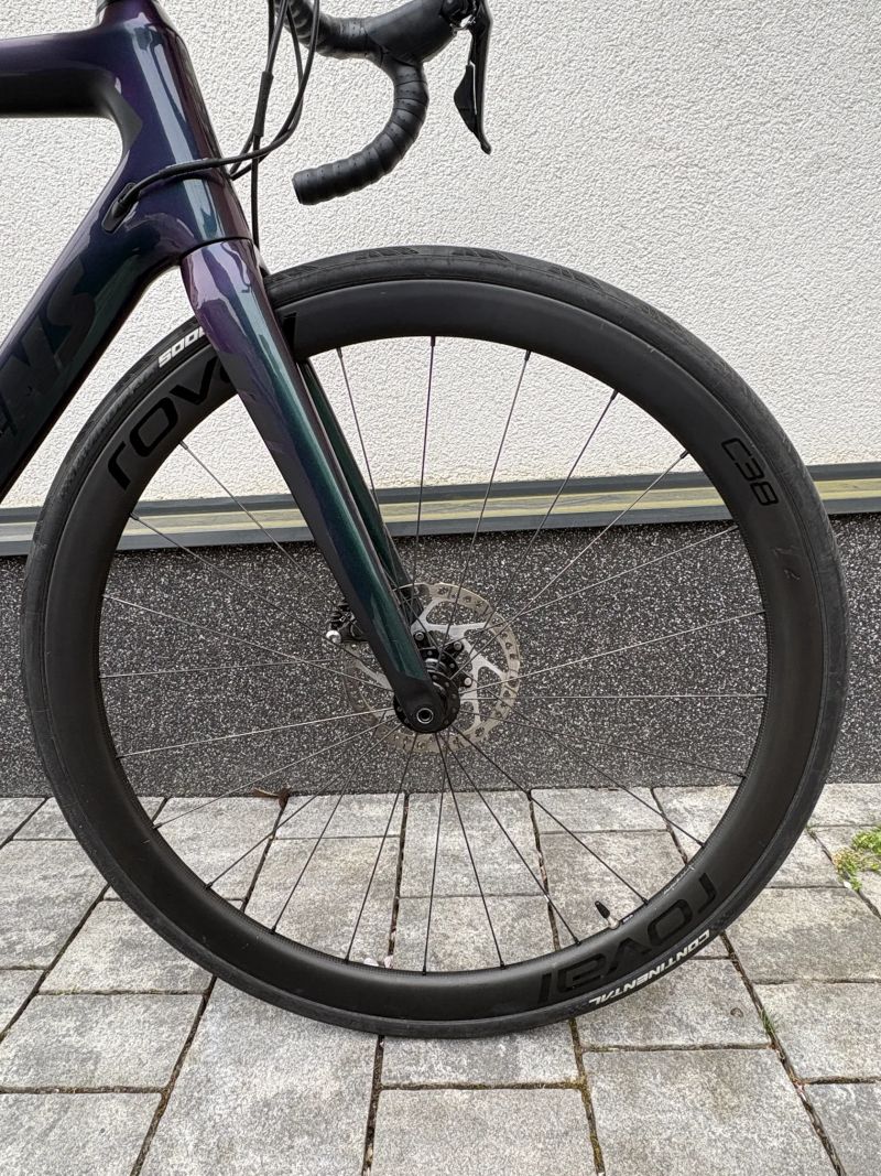 Stevens Izoard Disc 2022 wattmetr +Roval C38