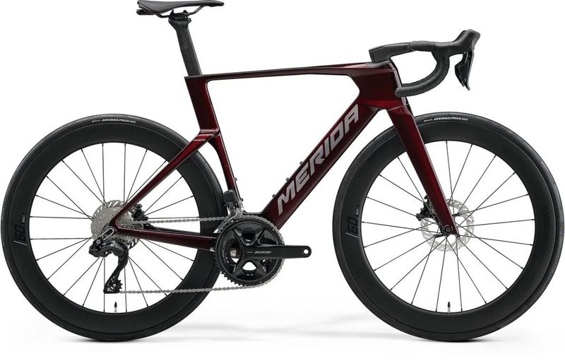 Merida Reacto 6000 novinka 2027 REACTO 6000 Passion Red(Slate Grey) S
