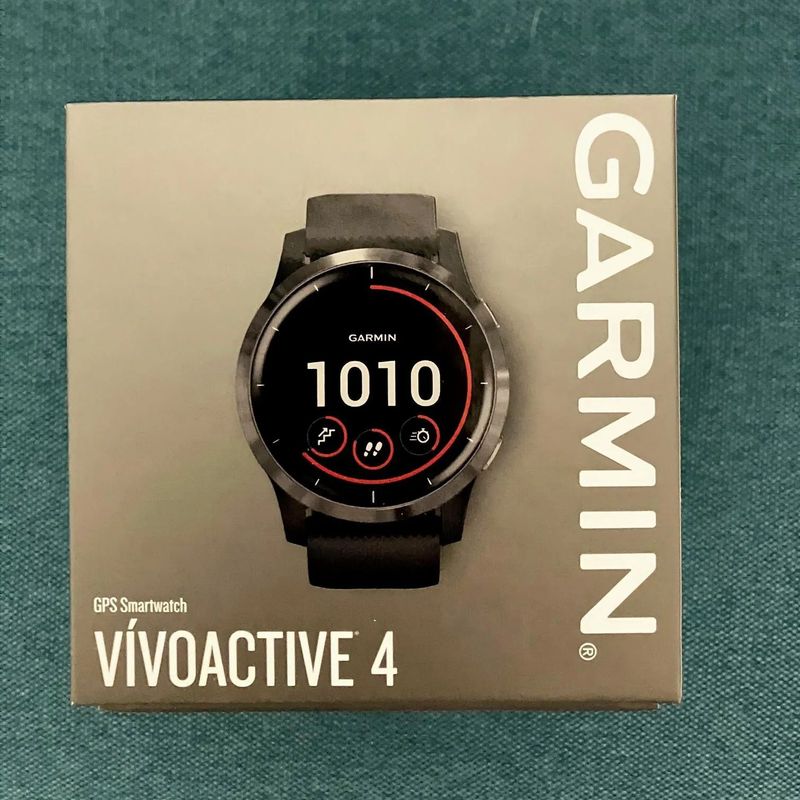 Garmin VIVOACTIVE 4 - Gray / Black Band