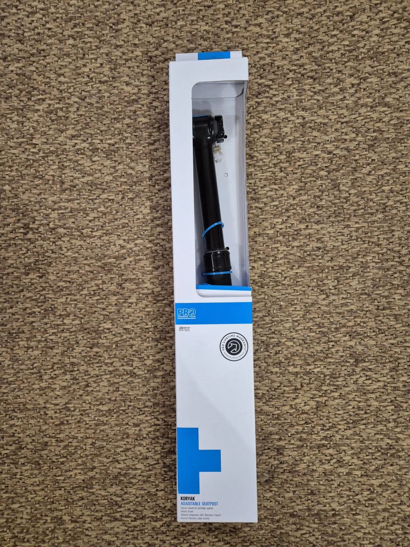 PRO Sedlovka KORYAK teleskopická s vnitř. vedením, 120mm zdvih 31.6